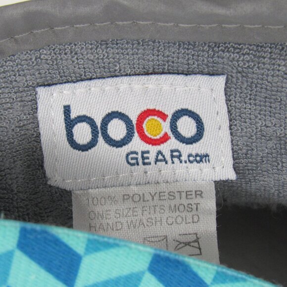 Ragnar Trail Aqua Blue Green Running Visor Boco Gear OS - Picture 7 of 7